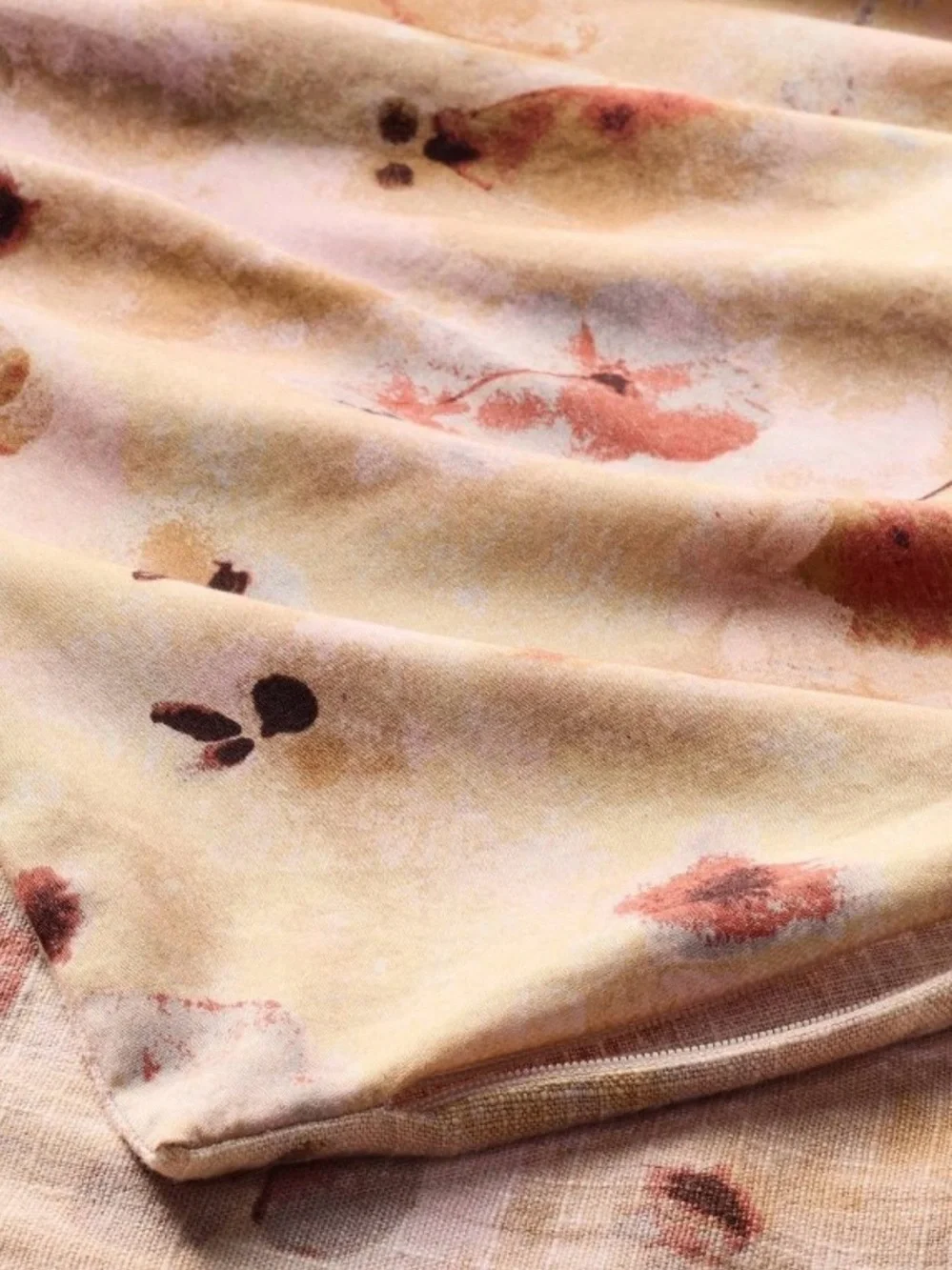 Target Casaluna King Plush Floral Duvet Set - color Pressed Floral Pink
